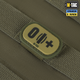 M-Tac MOLLE Patch група крові O (I) + PVC Ranger Green - зображення 4