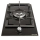 Варочная поверхность газовая Domino Perfelli HGG 31404 BL - изображение 2