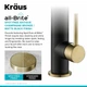 Смеситель для кухни Kraus Artec Pro KPF-1603SFACBMB - изображение 5