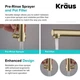 Cмеситель для кухни Kraus KPF-1603 BG - изображение 5