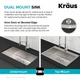 Кухонна мийка Kraus KCA-1102 - зображення 5