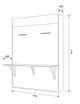 Стол-Кровать Smartmebel MIRA 160 Антрацит 160х200 см (N 100-26) - изображение 3