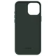 Силиконовый чехол для Apple iPhone 15 Pro Max, ICON2 Case, Зеленый, противоударный, панель, защита всего корпуса, матовая поверхность Soft Touch, выступает над дисплеем, совместим с защитными стеклами и пленками, с микрофиброй - изображение 2