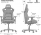 Кресло для геймеров Anda Seat Kaiser Frontier XL Черное (AD12YXL-17-B-PV) - изображение 16
