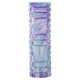 Массажный роллер ролик мфр Zelart Grid Combi Roller 9373 длина 45см Purple-Mint - изображение 2