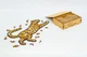 Деревянные пазлы PuzzleOK Леопард 29,7*42 см, в деревянной упаковке, 120 деталей - изображение 2