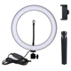Кільцева світлодіодна лампа селфі 26см Ring Fill Light CXB-260 3 режими свічення Чорна - зображення 2