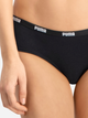 Набор жіночих трусиків-хіпстерів 2 штуки Puma Women Hipster 2P Hang 90784803 XS Чорний (8718824911113) - зображення 3