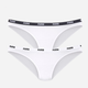 Набір трусиків-бікіні жіночих 2 шт Puma Women Bikini 2P Pack 90785104 XS Білий (8718824911915) - зображення 1