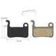 Колодки тормозные велосипедные дисковые DS007 26,5мм*32мм Shimano Dero M596 M601 M775 JK-1 Арт7297 - изображение 2