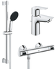 Набор смесителей GROHE QuickFix Precision Flow UA202503TS (24196001+34800001) - изображение 1