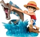 Фигурка Bandai One Piece Monkey D Luffy VS Lord Ван пис Луффи и Хозяин Прибрежных Вод 7 см BS OP MDL LN - изображение 1