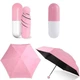 Женский карманный мини-зонт Umbrella с футляром Розовый ( З-0041) - изображение 1