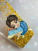 Чохол з плаваючими золотими блискітками Xiaomi Redmi Note 12 4G Моя Україна (принт 2) - зображення 2