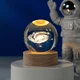 Декоративный 3D ночник хрустальный шар "Галактика" (на USB) - изображение 1