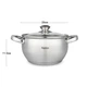 Каструля Fissman Prime з нержавіючої сталі з кришкою 3.6 л 20x11.5 см (5513) - зображення 4