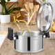 Кастрюля Fissman TITANIA с нержавеющей стали с крышкой 4 л 22x13 см (5248) - изображение 6