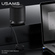 Bluetooth-адаптер Usams US-SJ464 Car Wireless Audio Receiver USB-A + AUX to Bluetooth 5.0 Tarnish (SJ464JSQ01) - изображение 5