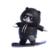 Фигурка-слайдер в автомобиле L'Andre Sliding Cartoon Bear Медведь скейтер Cool Black - изображение 1