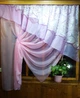 Занавеска готовая короткая Алия розовая 280*170 см - изображение 2