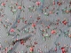 Ткань Коттон цветы на полоске, молочный с черным, пог. м. (к111, 2311091, д10 цв2) - изображение 3