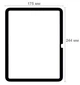 Захисне скло BeCover 10D для планшета Apple iPad 11" (A16) 2025 (A3354 / A3355 / A3356) - Black - зображення 2