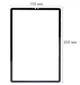 Захисне скло BeCover 10D для планшета Samsung Galaxy Tab A9 8.7" (SM-X115) - Black - зображення 2