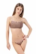 Комплект женский кружевной топ и стринги Felisiya Lingerie Капучино 2002+221-3343в019 М - изображение 1