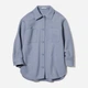 Куртка демисезонная удлиненная женская Uniqlo 71706823 XS Голубая (1159797406) - изображение 2