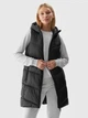 Теплый жилет удлиненный женский 4F Vest Jacket F114 4FWSS24TVJAF114-20S S Черный (5904698678471) - изображение 3