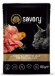 Промо набор упаковка влажного корма для стерилизованных кошек Savory 3+1 индейка с морковью в желе 85 г х 4 шт. (2700000040522) - изображение 5