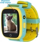 Детские умные часы AmiGo GO001 iP67 Blue-Yellow - изображение 1