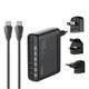 Зарядное устройство LDNIO 140W GaN с шестью портами (3U+3C) PD/QC и дисплеем Black (A6140C) - изображение 3
