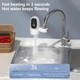 Водонагреватель проточный Water Heater ZSW-D03 насадка на кран для кухни c LCD дисплеем 3 кВт - изображение 6