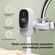 Водонагреватель проточный Water Heater ZSW-D03 насадка на кран для кухни c LCD дисплеем 3 кВт - изображение 8