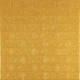 Декоративная 3D панель Sticker Wall самоклейка под кирпич Золотой 700x770x3мм (011-3) SW-00000676 - изображение 1