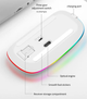 Бездротова комп'ютерна миша Wireless Mous 2,4G USB на акумуляторі silver - изображение 5
