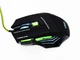 Проводная игровая мышь UKC X7-S с RGB подсветкой, USB, 3200 DPI, 7 кнопок + Коврик для мыши - изображение 6