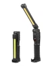 Кемпинговый фонарь складной Police FT20+COB-08-1 USB прожектор ручной с магнитом и крюком Черный - изображение 9