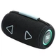 Портативна Bluetooth колонка TG657 1500 mAh з RGB підсвічуванням Black - зображення 1