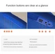 Портативная Bluetooth колонка TG534 SD IPX5 с ремешком Blue - изображение 5