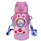 Термос-поилка детская Stenson MT-4930 500 мл с трубочкой Pink - изображение 1