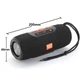 Портативная Bluetooth колонка TG341 с шнурочком Black - изображение 2