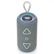 Портативная колонка TG656 8W с ремешком и подсветкой Grey - изображение 7