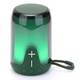 Портативная колонка TG652 5W с RGB подсветкой и ремешком Green - изображение 1