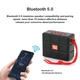 Портативная Bluetooth колонка TG311 5W с RGB подсветкой Black - изображение 3