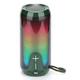 Портативная колонка TG651 5W с RGB подсветкой и ремешком Green - изображение 1
