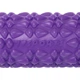 Массажный роллер ролик мфр заполненный пеной Zelart Grid Bubble Roller 9391 длина 45см Violet - изображение 4