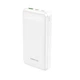 Повербанк BOROFONE 19A-20000мАч Power Bank 2хUSB, MicroUSB/Type-C, протиударний, вогнетривкий Білий - зображення 4