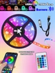 Світлодіодна стрічка RGB USB-5 метра з Bluetooth контролером, різнобарвного світіння, керування з телефону APP - зображення 1
